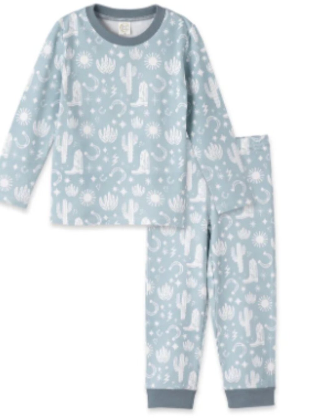 Tesa Babe - Wild West 2PC Pajama Set (Blue)
